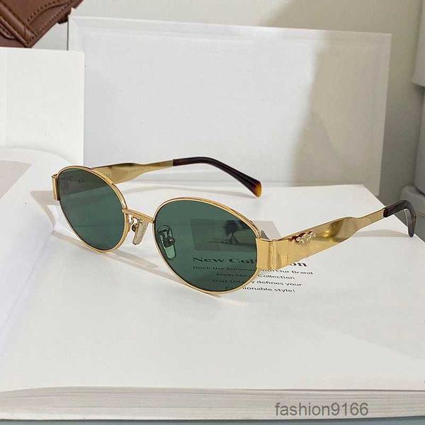 Designer Sunglasses Womens Triomphe Oval Frame Sunglasses man Metal Mirror Legs Green Lens Sunglasses Retro Small Round Frame Sun Glasses
Designer Sunglasses Womens Triomphe Oval Frame Sunglasses man Metal Mirror Legs Green Lens Sunglasses Retro Small Round Frame Sun Glasses