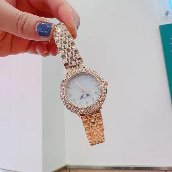 AAA fashion designer women's watch quartz movement 316 stainless steel case small Red belt qams 01, Gold
AAA fashion designer women's watch quartz movement 316 stainless steel case small Red belt qams 01, Gold