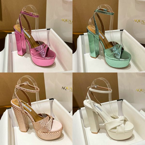 Designer shoes Aquazzura crystal encrusted platform pump Chunky Heel sandal 15cm Luxury Evening shoes Crystal Ankle Strap Dress shoes Womens wedding Party shoes, Colour 7
Designer shoes Aquazzura crystal encrusted platform pump Chunky Heel sandal 15cm Luxury Evening shoes Crystal Ankle Strap Dress shoes Womens wedding Party shoes, Colour 7