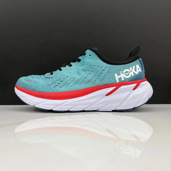 

Clifton 8 Running Shoe bondi Shoes Womens Bondi 8 Clifton 9 Triple White Summer Song Blue Coral Peach Real Teal Lunar Rock Sports Mens Trainer Sneakers, 1_color