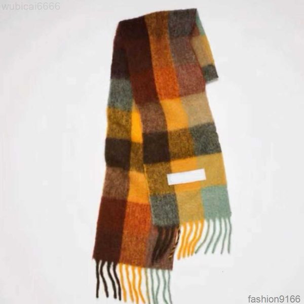 

2024 New Fashion Men Ac and Women General Style Cashmere Scarf Blanket Womens Colorful