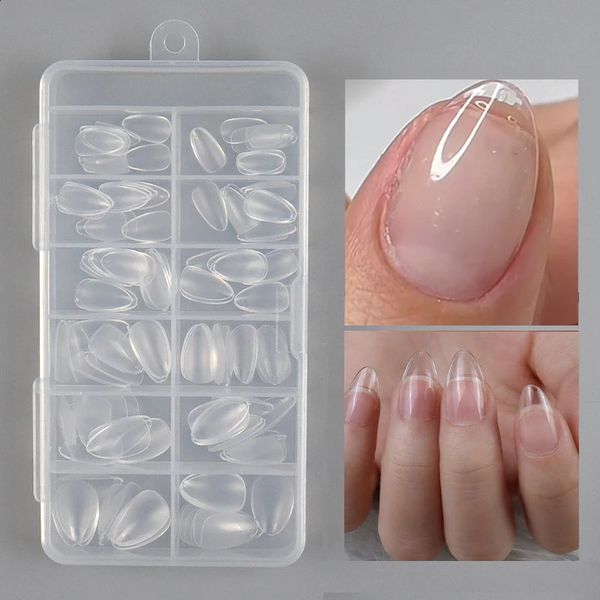 120pcs XXS Super Short Al Full Cover Sculpted Soft Nail Tips Press on Capsule Americaine Gel X Artificial Fake Nails 240127, Black
120pcs XXS Super Short Al Full Cover Sculpted Soft Nail Tips Press on Capsule Americaine Gel X Artificial Fake Nails 240127, Black