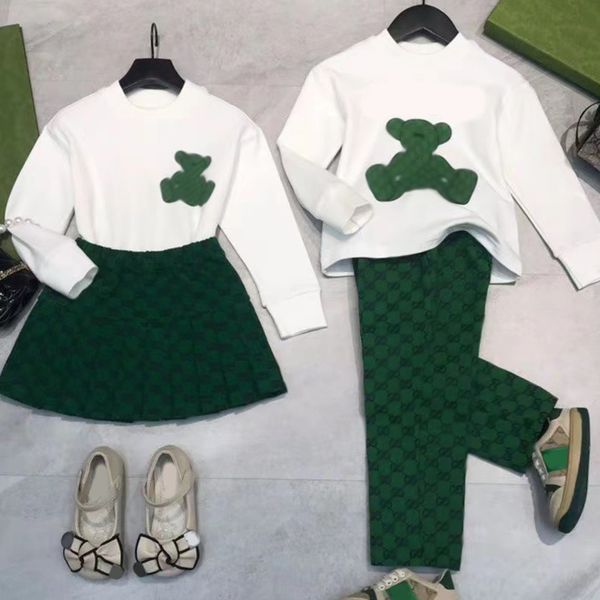 Winter new plush girl princess style plush pleated skirt set long sleeved hoodie long pants boys two-piece set trendy, #1
Winter new plush girl princess style plush pleated skirt set long sleeved hoodie long pants boys two-piece set trendy, #1