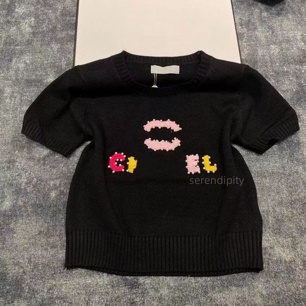 the Highest Quality Designer Small Fragrance Embroidery Thin Striped Hollowed Out Polo Neck Short Sleeve Temperament Slimming Top, Black
the Highest Quality Designer Small Fragrance Embroidery Thin Striped Hollowed Out Polo Neck Short Sleeve Temperament Slimming Top, Black