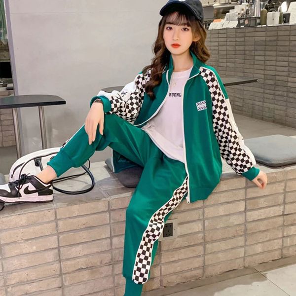 Autumn Youth Girls Clothing Children Boys Full Sleeves Zippered Jacket Flat Bottom Childrens Shirt And Sports Pants Tracuit Set c268, Black
Autumn Youth Girls Clothing Children Boys Full Sleeves Zippered Jacket Flat Bottom Childrens Shirt And Sports Pants Tracuit Set c268, Black