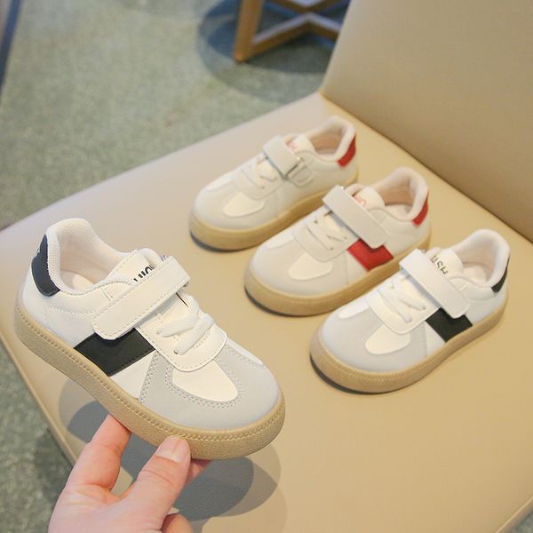 Kids Sneakers 2024 Spring and Autumn Children PU Color Matching Boys Girls Running Soft Soled Baby Sports Toddler Shoes, Black
Kids Sneakers 2024 Spring and Autumn Children PU Color Matching Boys Girls Running Soft Soled Baby Sports Toddler Shoes, Black