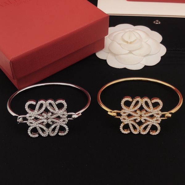 New Fashion Designer Bangle Women Men Lover Gold Silverbracelet Top Grade Jewelry Gift
New Fashion Designer Bangle Women Men Lover Gold Silverbracelet Top Grade Jewelry Gift