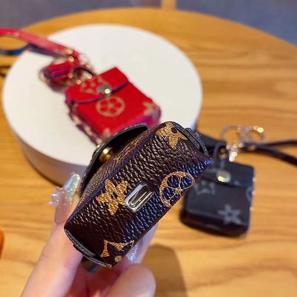 Creative Designer Airpods Case Keychains Trinkets PU Leather Key Rings Chains Jewelry Flower Pendant Bag Charms Keyrings Car Keys Earphone Holder Accessories
Creative Designer Airpods Case Keychains Trinkets PU Leather Key Rings Chains Jewelry Flower Pendant Bag Charms Keyrings Car Keys Earphone Holder Accessories