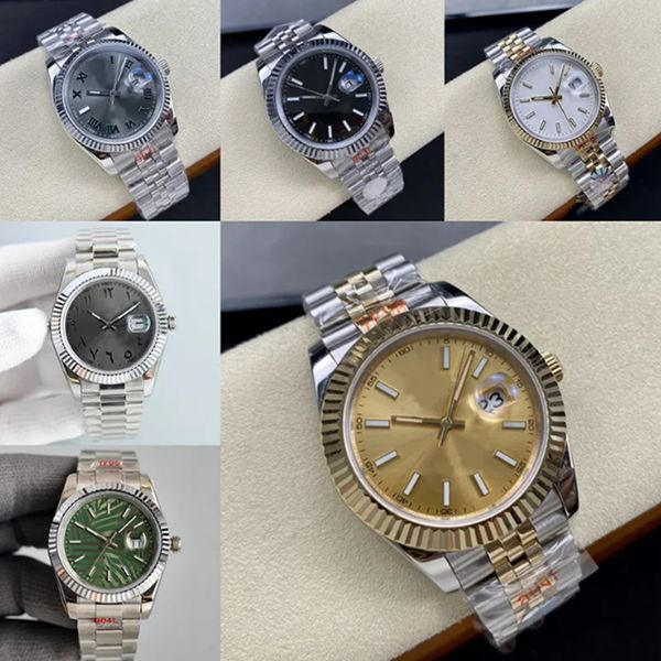 Designer men's watch 41mm luxury women's automatic mechanical watch 36mm gold dial calendar stainless steel strap waterproof sapphire Montre de Luxe, Yellow
Designer men's watch 41mm luxury women's automatic mechanical watch 36mm gold dial calendar stainless steel strap waterproof sapphire Montre de Luxe, Yellow