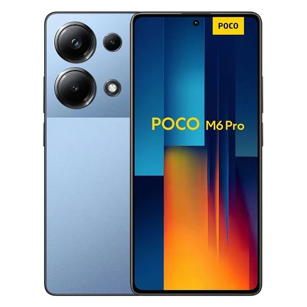 POCO M6 Pro Global Version Helio G99 Ultra 120Hz LED 64MP Triple Camera with OIS 67W turbo charging
POCO M6 Pro Global Version Helio G99 Ultra 120Hz LED 64MP Triple Camera with OIS 67W turbo charging