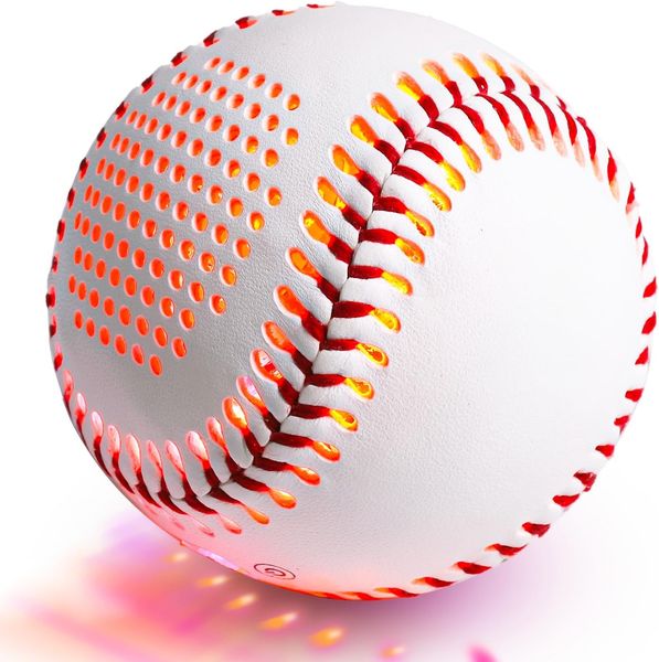 Lights Up Baseball, Shining in The Dark, Providing The Perfect Baseball Gift for Boys, Girls, Adults, and Baseball Fans. LED Rechargeable Baseball
Lights Up Baseball, Shining in The Dark, Providing The Perfect Baseball Gift for Boys, Girls, Adults, and Baseball Fans. LED Rechargeable Baseball