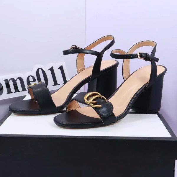 Designer Heels G Heel shoes Designer Sangals open toe thick heel summer sandal leather designer large size fashion sexy formal wear elegant temperament office shoes, #1
Designer Heels G Heel shoes Designer Sangals open toe thick heel summer sandal leather designer large size fashion sexy formal wear elegant temperament office shoes, #1