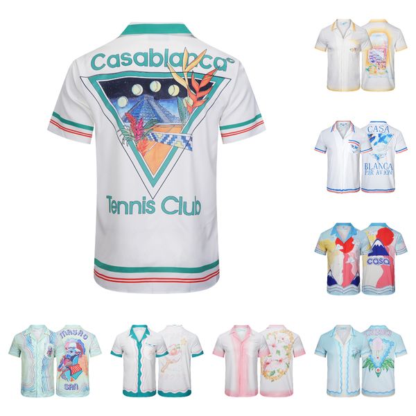 casa blanca casablanc shirt t shirts casablanca tshirts mens shirt women t shirt designer casablanc short sleeve cotton breathable letter regular print lapel, Green
casa blanca casablanc shirt t shirts casablanca tshirts mens shirt women t shirt designer casablanc short sleeve cotton breathable letter regular print lapel, Green