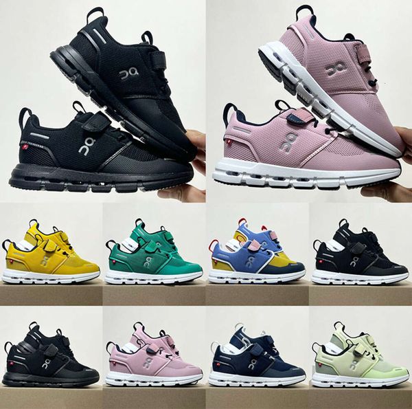 

Cloud 2024 on Kids Shoes Sports Outdoor Athletic UNC Black Children White Boys Girls Casual Fashion Kid Walking Toddler Sneakers Gy Fashi, Brown