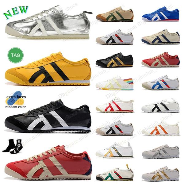 

shipping shoes free Onitsukass Tiger Mexico 66 Lifestyle Sneakers Women Men Designers Running Shoes Black White Blue Yellow Beige Low Fashion Trainers Loafers, Coffee