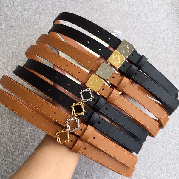 Elegant Womens Belts Designer Belt Width 2CM Genuine Leather Classic Metal Smooth Buckle Gold Sliver Color Cowskin High Quality, B1
Elegant Womens Belts Designer Belt Width 2CM Genuine Leather Classic Metal Smooth Buckle Gold Sliver Color Cowskin High Quality, B1