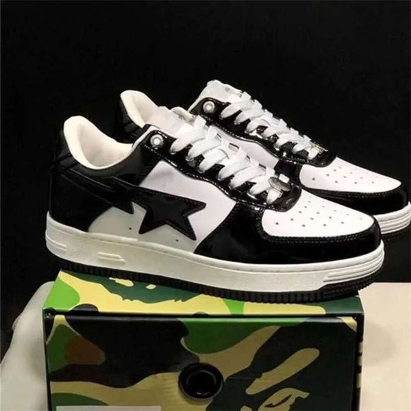 

Designer Casual Shoes Pink Ape Sta Casual Shoes Sk8 Low Tops Black White Pastel Green Blue Suede Bapestaly Bapely Mens Womens Trainer Outdoor Sports Sneaker