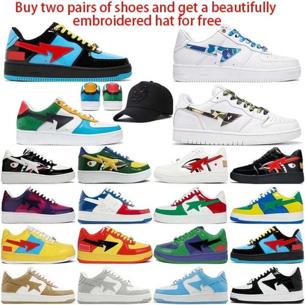 

Mens Low Top Skateboard Shoes Patent Leather Thick-soled Casual Shoes Black White Orange Camouflage Green Pastel Pink Nostalgic Gray Womens Outdoor Sports Shoes, Chocolate
