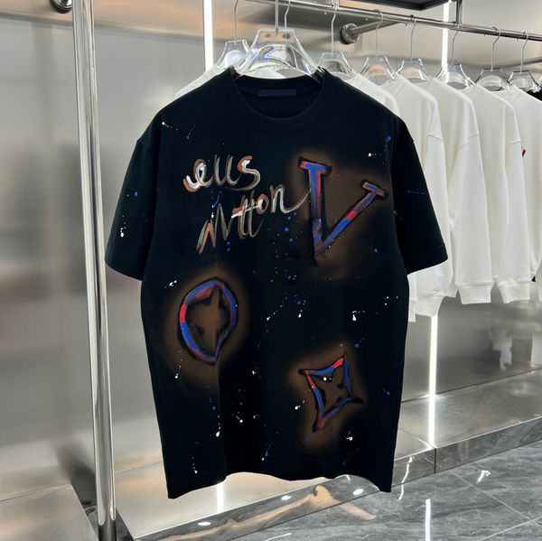Summer T Shirt Mens Designer Tee Famous Letter Print Men Short Sleeve Shirts Size -XXXL, Black
Summer T Shirt Mens Designer Tee Famous Letter Print Men Short Sleeve Shirts Size -XXXL, Black