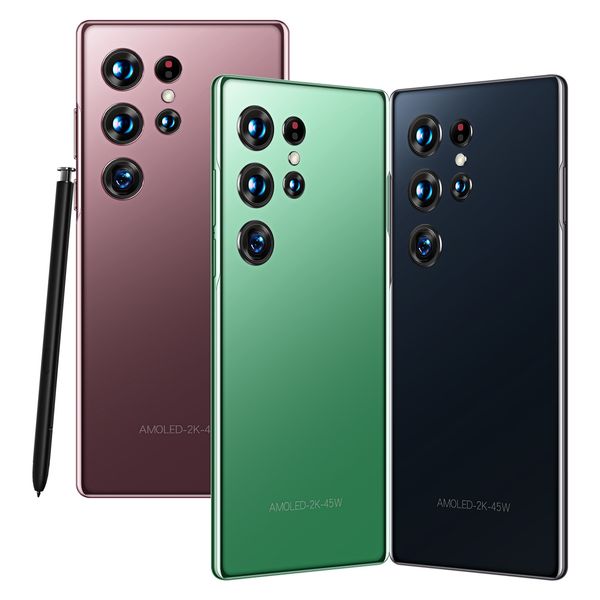 Android Smartphone S22+ultra 6.6 inch large screen 5 million pixels Android 11 system mobile phones 4G smartphone 3GB+64GB. Not Samsung
Android Smartphone S22+ultra 6.6 inch large screen 5 million pixels Android 11 system mobile phones 4G smartphone 3GB+64GB. Not Samsung