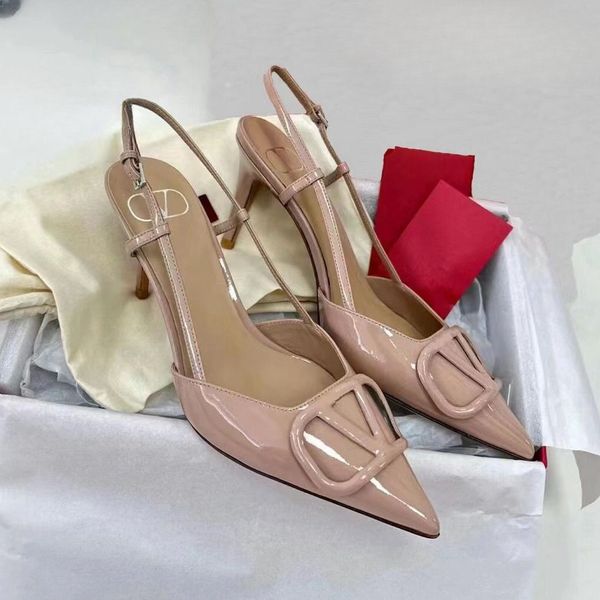 Women Pointed Sandals High Heels Designer Shoes 4cm 6cm 8cm 10cm Thin Heels Pointed Genuine Leather Buckle Strap Summer Woman Sandal with Dust Bag 34-44, Gold_2
Women Pointed Sandals High Heels Designer Shoes 4cm 6cm 8cm 10cm Thin Heels Pointed Genuine Leather Buckle Strap Summer Woman Sandal with Dust Bag 34-44, Gold_2