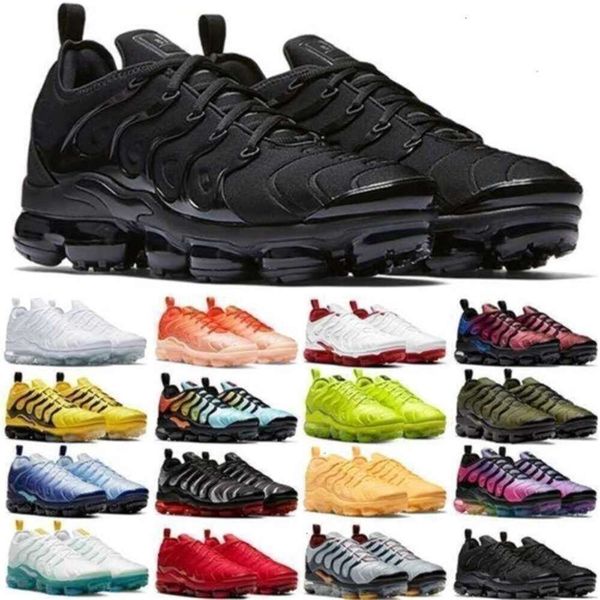 

TN Designer Running Shoes Black white Hyper Jade Royal Sunset Orange Yellow University Metallic Teal women Breathable sports 36-47