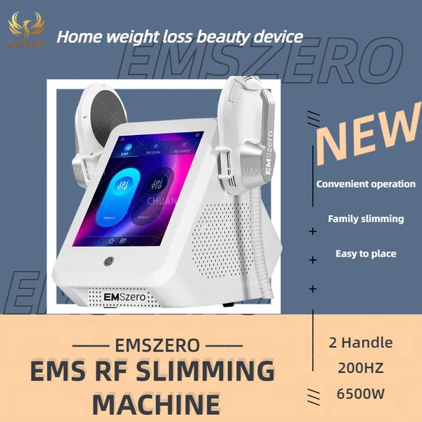 New EMSzero Machine Slimming Loss RF EMS Sculpt NEO Slimming Body Sculpting Muscle Increase 200HZ 6500W 14 Tesla 2/4/5 Handles Salon Machine
New EMSzero Machine Slimming Loss RF EMS Sculpt NEO Slimming Body Sculpting Muscle Increase 200HZ 6500W 14 Tesla 2/4/5 Handles Salon Machine