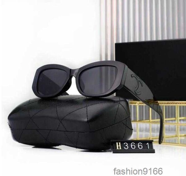 

New CC Sunglasses Fashion Designer Ch Sun glasses Retro Fashion Top Driving outdoor UV Protection Fashion Leg For Women Men sunglasses with box