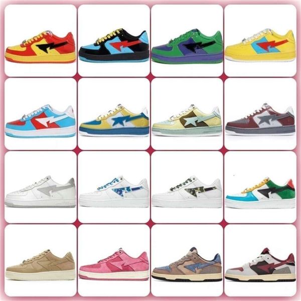 sk8 sta Casual Shoes Running Low Sneakers Men Women Grey Black Color Camo Pink Green Red Suede Pastel Blue Patent Leather Platform Trainers, #12
sk8 sta Casual Shoes Running Low Sneakers Men Women Grey Black Color Camo Pink Green Red Suede Pastel Blue Patent Leather Platform Trainers, #12