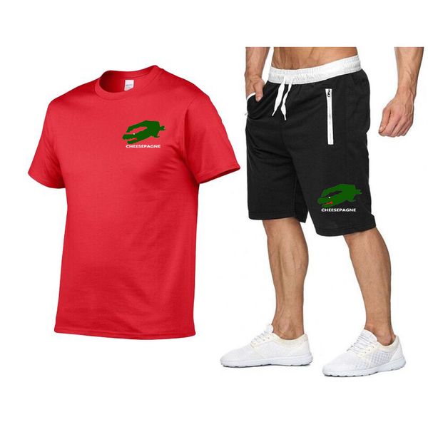 Men's Tracksuit Short Sleeve T-shirt and Tracksuit shorts Summer Casual Jogger Suit Men's two-piece suit, Cowboy blue
Men's Tracksuit Short Sleeve T-shirt and Tracksuit shorts Summer Casual Jogger Suit Men's two-piece suit, Cowboy blue