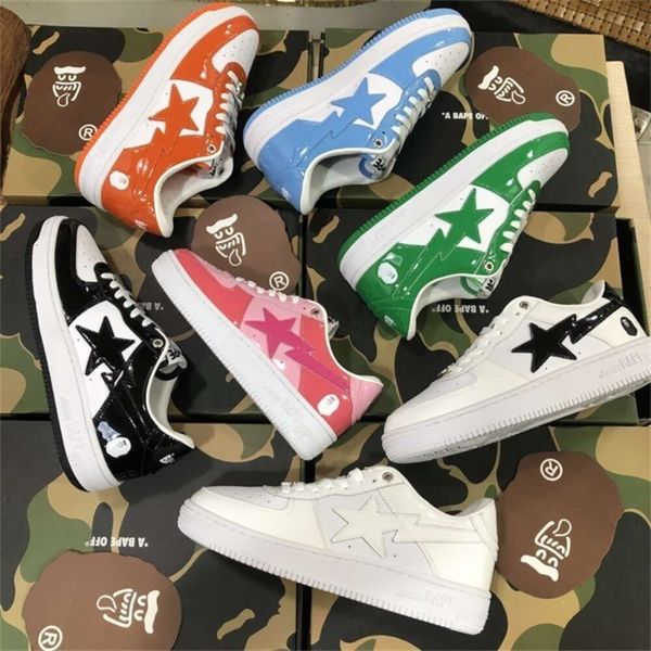 Sk8 Casual Shoes Platform Sneakers Trainers Patent Leather Black Blue Red White Color Camo Combo Pink Grey Running panda Sk8 off Women Men
Sk8 Casual Shoes Platform Sneakers Trainers Patent Leather Black Blue Red White Color Camo Combo Pink Grey Running panda Sk8 off Women Men