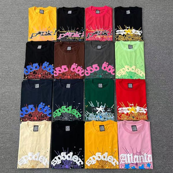 2024 sp5der Mens Tees designer mens Red Spider Mens T-Shirts Young Thug 555555 Angel t-shirt Men womens t-shirts Embroidered spider web eur size /M/L/XL 6R0B, Black
2024 sp5der Mens Tees designer mens Red Spider Mens T-Shirts Young Thug 555555 Angel t-shirt Men womens t-shirts Embroidered spider web eur size /M/L/XL 6R0B, Black