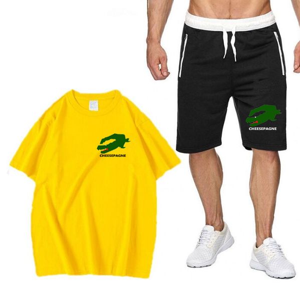 Summer Men's Sets Fashion Tracksuit Men Short Sleeve T Shirts Sport Shorts Suit Men Casual Men Clothing Mens Joggers Sets, Cowboy blue
Summer Men's Sets Fashion Tracksuit Men Short Sleeve T Shirts Sport Shorts Suit Men Casual Men Clothing Mens Joggers Sets, Cowboy blue