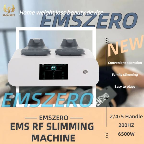 

New High-end EMSzero Machine Slimming Loss RF EMS Sculpt NEO Slimming Body Sculpting Muscle Increase 200HZ 6500W 14 Tesla 2/4/5 Handles Machine