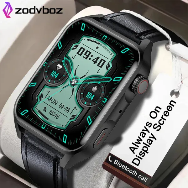 

ZODVBOZ Watches Smart Men 1.78 Inch Alwayson Display Time Custom Answer HD Call Watch Women Waterproof Smartwatch for Xiaomi watch