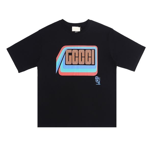 Colorful letters Cat Print Short sleeve Designer GGity Fashion T-shirt Spring Summer men's and women's trend pure cotton T-shirt, Beige
Colorful letters Cat Print Short sleeve Designer GGity Fashion T-shirt Spring Summer men's and women's trend pure cotton T-shirt, Beige