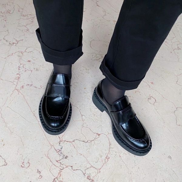 women lady high platform loafers dress party shoes genuine leather shoe footwear P2636, Design 5
women lady high platform loafers dress party shoes genuine leather shoe footwear P2636, Design 5