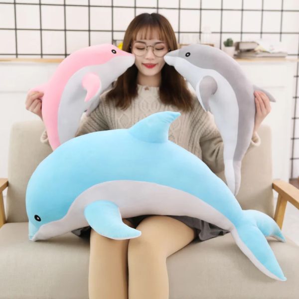 1pc 160CM Cushions Big Size kawaii Dolphin Plush Toys Lovely Stuffed Soft Animal Pillow Dolls for Children Girls Sleeping Cushion Gift, Green
1pc 160CM Cushions Big Size kawaii Dolphin Plush Toys Lovely Stuffed Soft Animal Pillow Dolls for Children Girls Sleeping Cushion Gift, Green