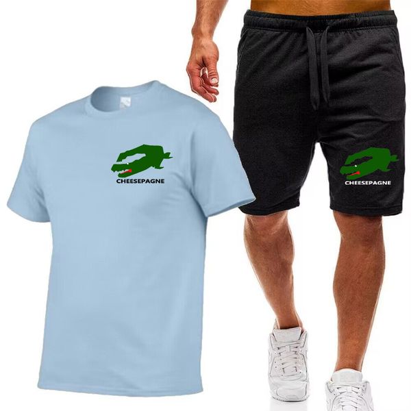 Sets Men's T-shirt Shorts Suit Brand Short Sleeve Set Printed Cotton Tshirts Jogging Sweatpants Male Sportswear, Red1
Sets Men's T-shirt Shorts Suit Brand Short Sleeve Set Printed Cotton Tshirts Jogging Sweatpants Male Sportswear, Red1