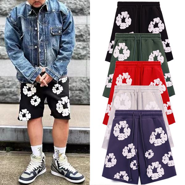 Designer Denims The Cotton Wreath Sweatsuit Man Jumpers Checkered Terry Casual Shorts Fashion Luxury Tears Short Pants For Men Women's shorts, Gold
Designer Denims The Cotton Wreath Sweatsuit Man Jumpers Checkered Terry Casual Shorts Fashion Luxury Tears Short Pants For Men Women's shorts, Gold