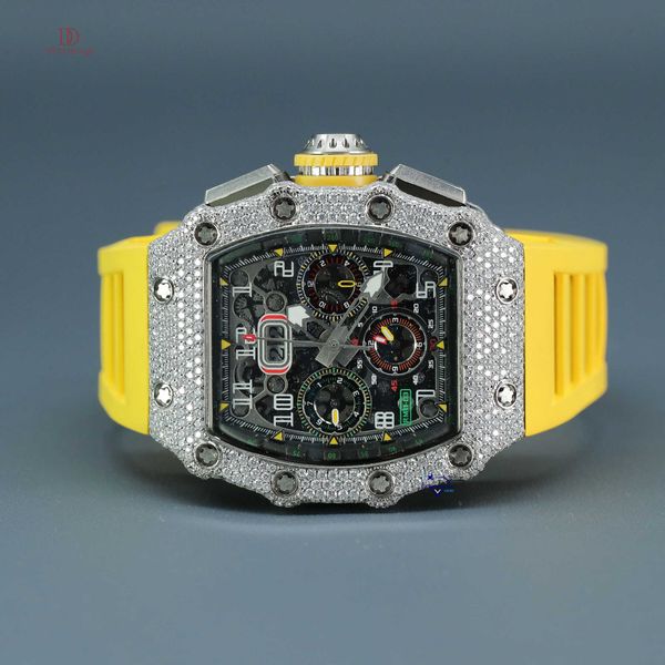 Explore our latest collection of mens accessories featuring stainless steel hip hop wristwatch crafted with moissanite diamonds
Explore our latest collection of mens accessories featuring stainless steel hip hop wristwatch crafted with moissanite diamonds