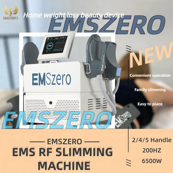 

Muscle Stimulation EMSzero Machine Slimming Loss RF EMS Sculpt NEO Slimming Body Sculpting Muscle Increase 200HZ 6500W 14 Tesla 2/4/5 Handles Machine