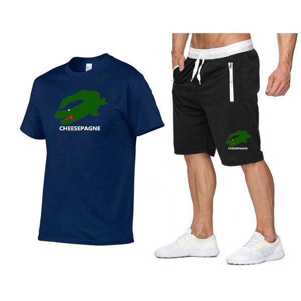Men's Short-sleeved T-shirt And Shorts Set Daily Outdoor Beach Shorts Street Urban Fashion T-shirt Summer Men's Set Print, Navy blue
Men's Short-sleeved T-shirt And Shorts Set Daily Outdoor Beach Shorts Street Urban Fashion T-shirt Summer Men's Set Print, Navy blue