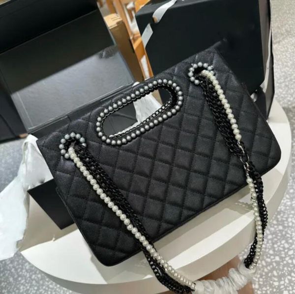 Designer Pearl Chain Bag Designer crossbody bag shoulder bag fashion leather womens purse messenger bag lady clutch bag Classic handbag #29cm, 33cm
Designer Pearl Chain Bag Designer crossbody bag shoulder bag fashion leather womens purse messenger bag lady clutch bag Classic handbag #29cm, 33cm