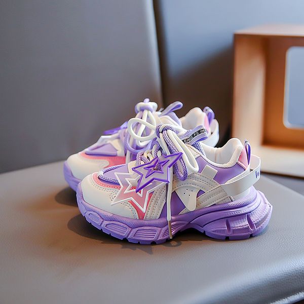Spring Leather Running Shoe Spring Autumn Non-slip Sport Sneaker for Kid Girl Slip on Children Leather Caual Shoe Baby 2024 Fahion Outdoor Athletic, Purple
Spring Leather Running Shoe Spring Autumn Non-slip Sport Sneaker for Kid Girl Slip on Children Leather Caual Shoe Baby 2024 Fahion Outdoor Athletic, Purple
