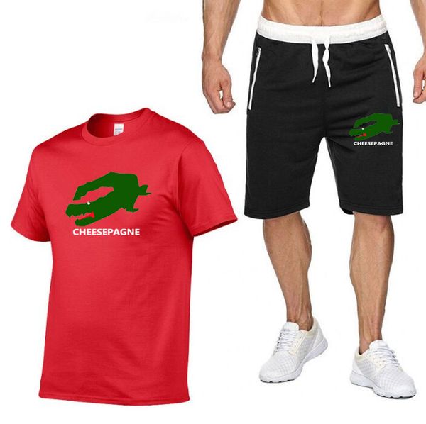 Fashion Men's Tracksuit Short Sleeve T-shirt and Tracksuit shorts Summer Casual Jogger Suit Men's two-piece suit, Pink1
Fashion Men's Tracksuit Short Sleeve T-shirt and Tracksuit shorts Summer Casual Jogger Suit Men's two-piece suit, Pink1