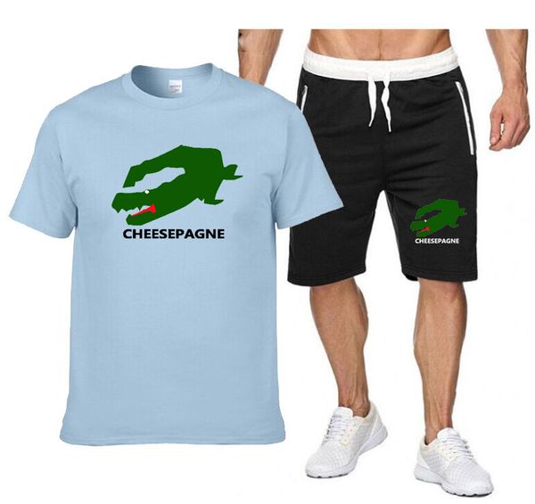 Men's Sets Fashion Korean Tracksuit Men Short Sleeve T Shirts Sport Shorts Suit Men Casual Men Clothing Mens Joggers Sets, Fruit green
Men's Sets Fashion Korean Tracksuit Men Short Sleeve T Shirts Sport Shorts Suit Men Casual Men Clothing Mens Joggers Sets, Fruit green