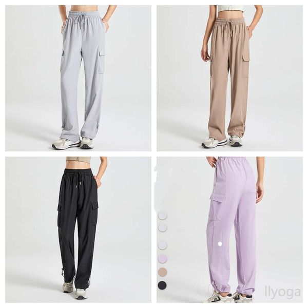 Fitness LU Overalls Womens New Autumn High Waist Thin Wide Leg Autumn Casual Quick Drying Sports Pants, Purple
Fitness LU Overalls Womens New Autumn High Waist Thin Wide Leg Autumn Casual Quick Drying Sports Pants, Purple