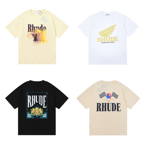 Rhude Luxury Brand Rhude Shirt Men T Shirts Designer Men Shirt Men Shorts Print White Black M L XL Street Cotton Fashion Youth Mens Tshirts Tshirt Summer, Colour1
Rhude Luxury Brand Rhude Shirt Men T Shirts Designer Men Shirt Men Shorts Print White Black M L XL Street Cotton Fashion Youth Mens Tshirts Tshirt Summer, Colour1