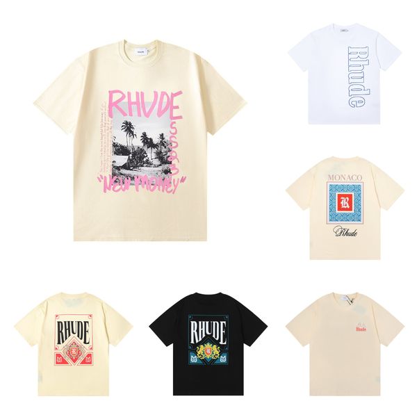 New Rhude Mens T Shirt High Quality Tess Designer rhude Casual Fashion Short Sleeve Europe America Men Women Round Neck Tshirts cole buxton t shirt US Size S M XL XXL, Colour10
New Rhude Mens T Shirt High Quality Tess Designer rhude Casual Fashion Short Sleeve Europe America Men Women Round Neck Tshirts cole buxton t shirt US Size S M XL XXL, Colour10